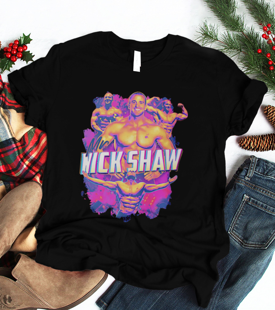 Mr Nick Shaw Bodybuilding Motivation Fitness Enthusiast Hype T-Shirt