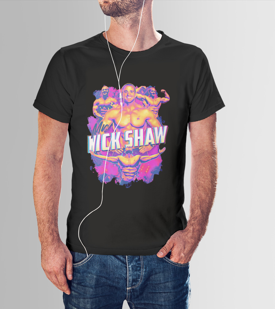 Mr Nick Shaw Bodybuilding Motivation Fitness Enthusiast Hype T-Shirt