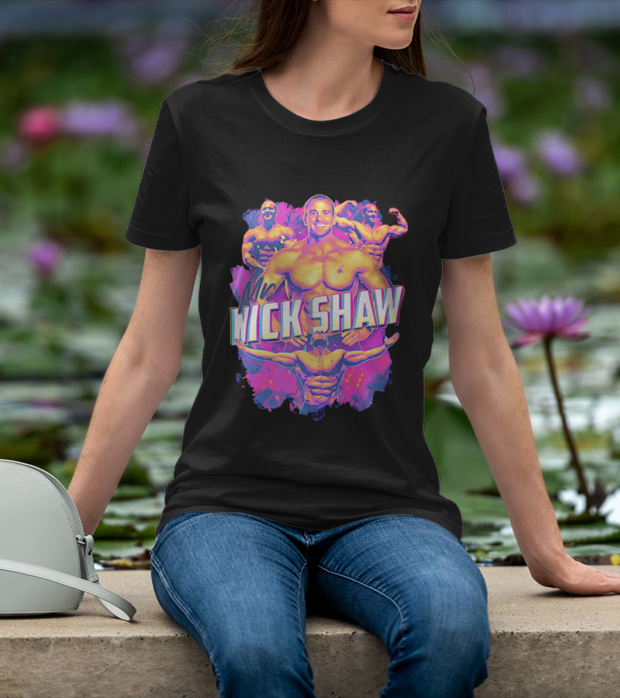 Mr Nick Shaw Bodybuilding Motivation Fitness Enthusiast Hype T-Shirt