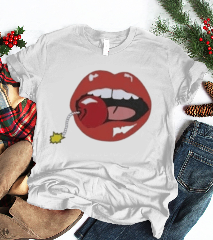 Argylle Aidan Wilde Cherry Lips Bomb T-Shirt