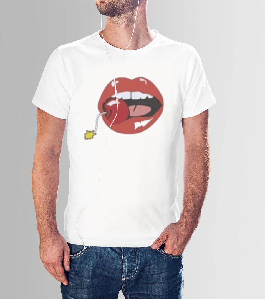 Argylle Aidan Wilde Cherry Lips Bomb T-Shirt