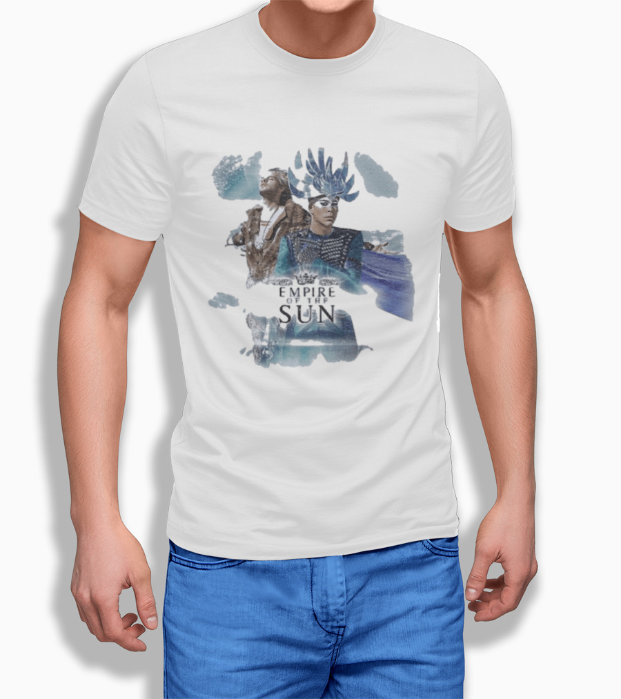 Empire Of The Sun White Ice On The Dune Duo Visual T-Shirt