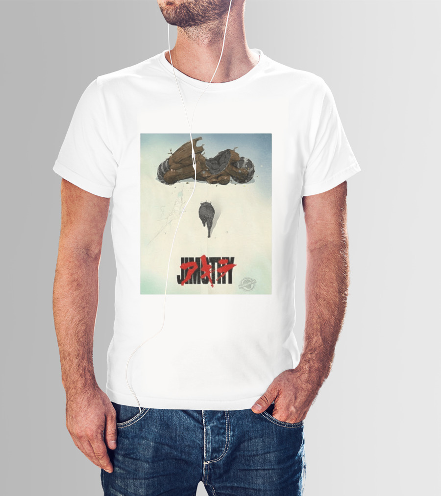 Jimothy Akira Kaneda Bike Homage Neo Tokyo Anime T-Shirt