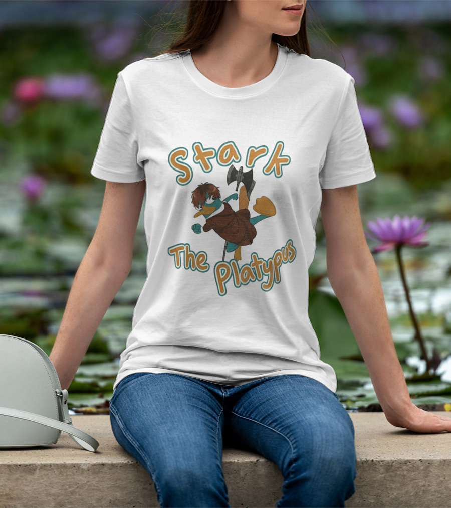 Stark Perry The Platypus Crossover Character Mashup T-Shirt