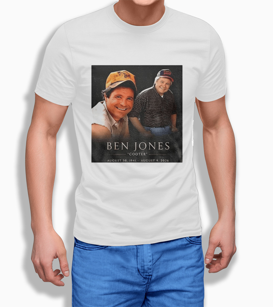 Ben Jones Cooter Memorial August 30 1941 August 9 2026 T-Shirt