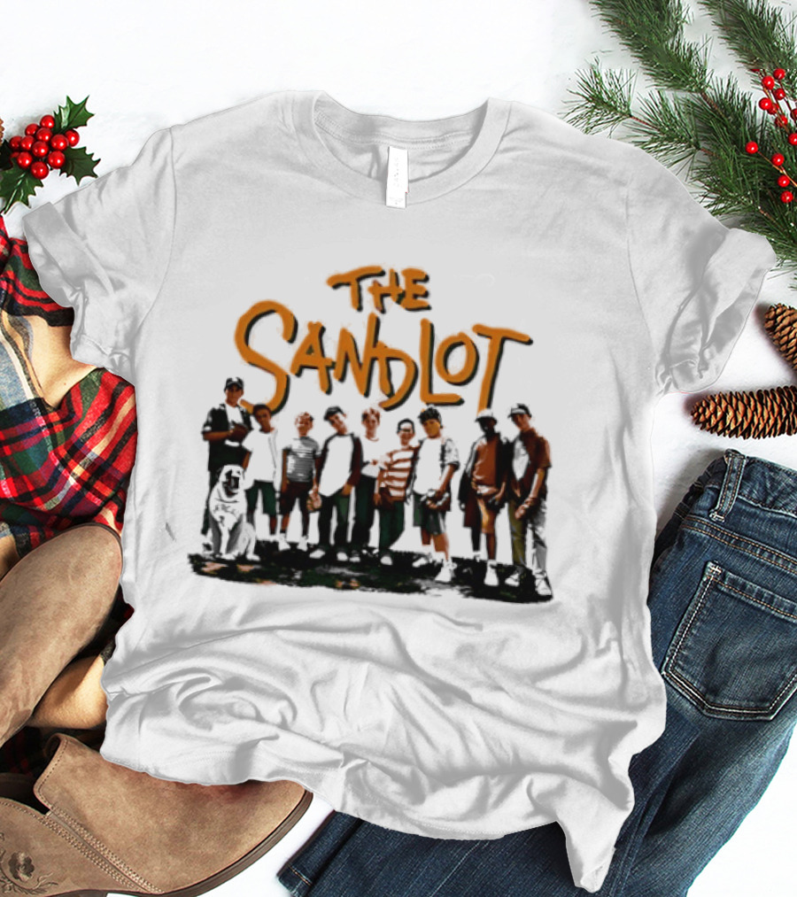 The Sandlot Cast Benny Smalls Hercules Movie Characters T-Shirt