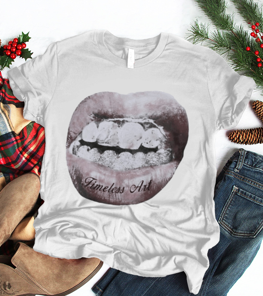 Timeless Art Grillz Lips Renaissance T-Shirt