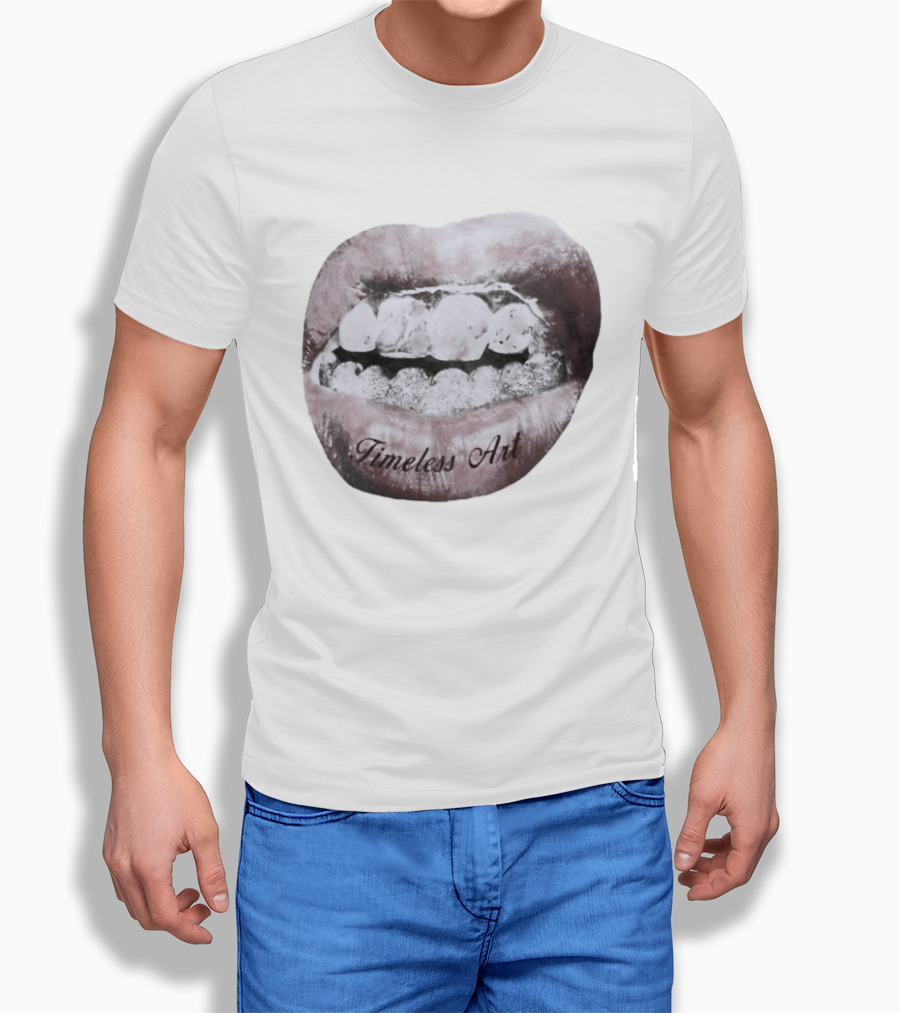 Timeless Art Grillz Lips Renaissance T-Shirt