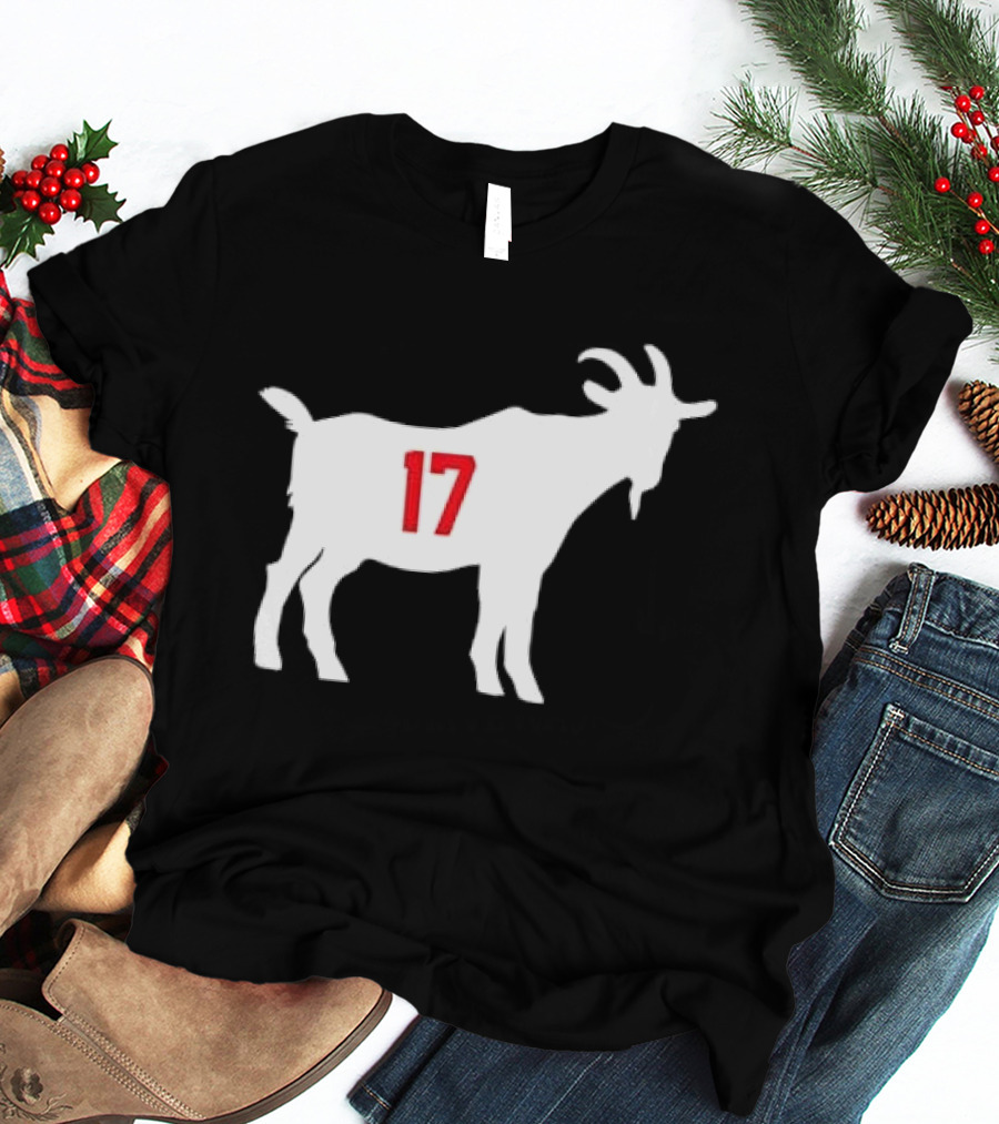 17 White Billy Goat T-Shirt
