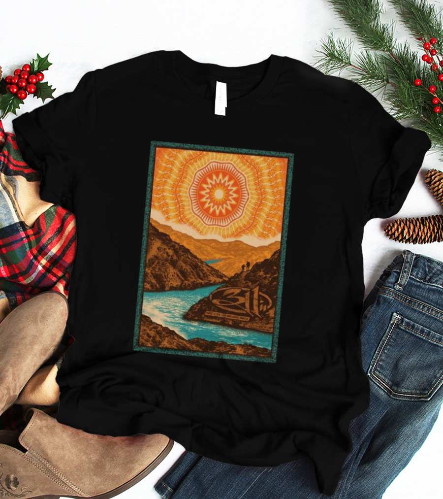311 August 11 2026 Nampa ID Sunburst Mountain River Scene T-Shirt