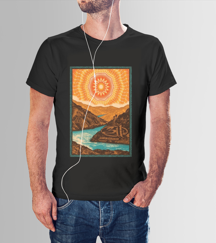 311 August 11 2026 Nampa ID Sunburst Mountain River Scene T-Shirt