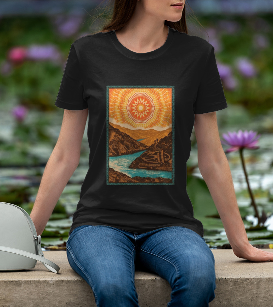 311 August 11 2026 Nampa ID Sunburst Mountain River Scene T-Shirt