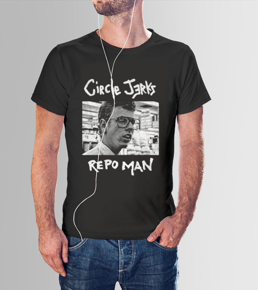 Circle Jerks Punk Rock Band Repo Man T-Shirt