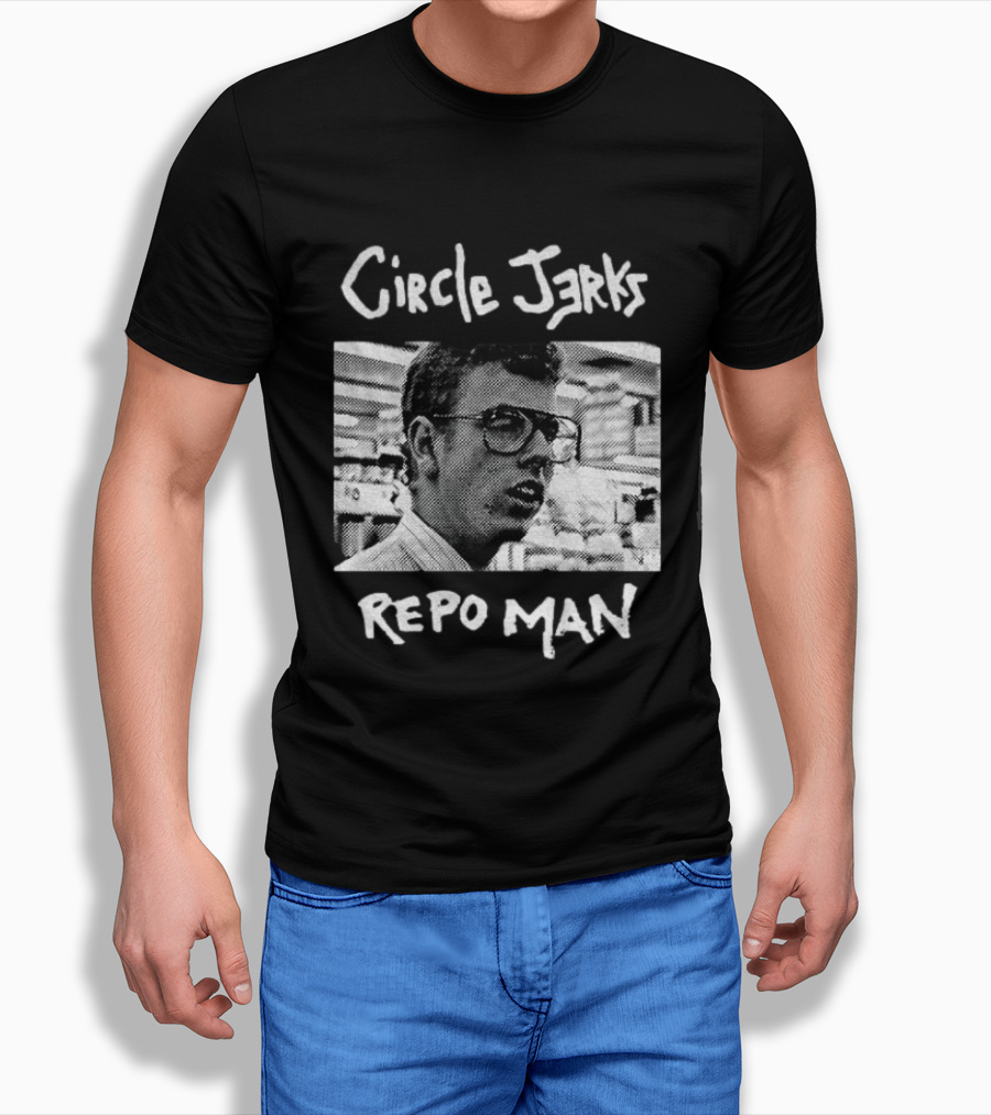Circle Jerks Punk Rock Band Repo Man T-Shirt