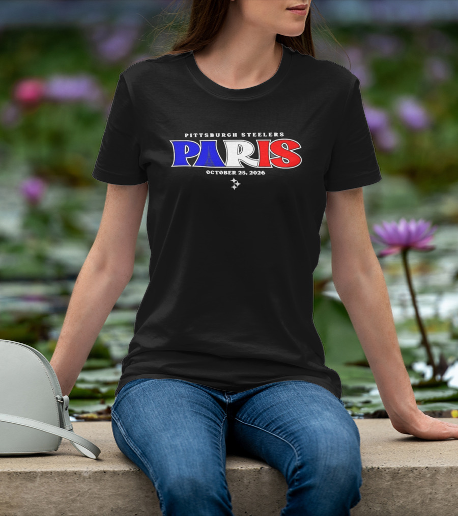 Pittsburgh Steelers Paris October 25 2026 T-Shirt
