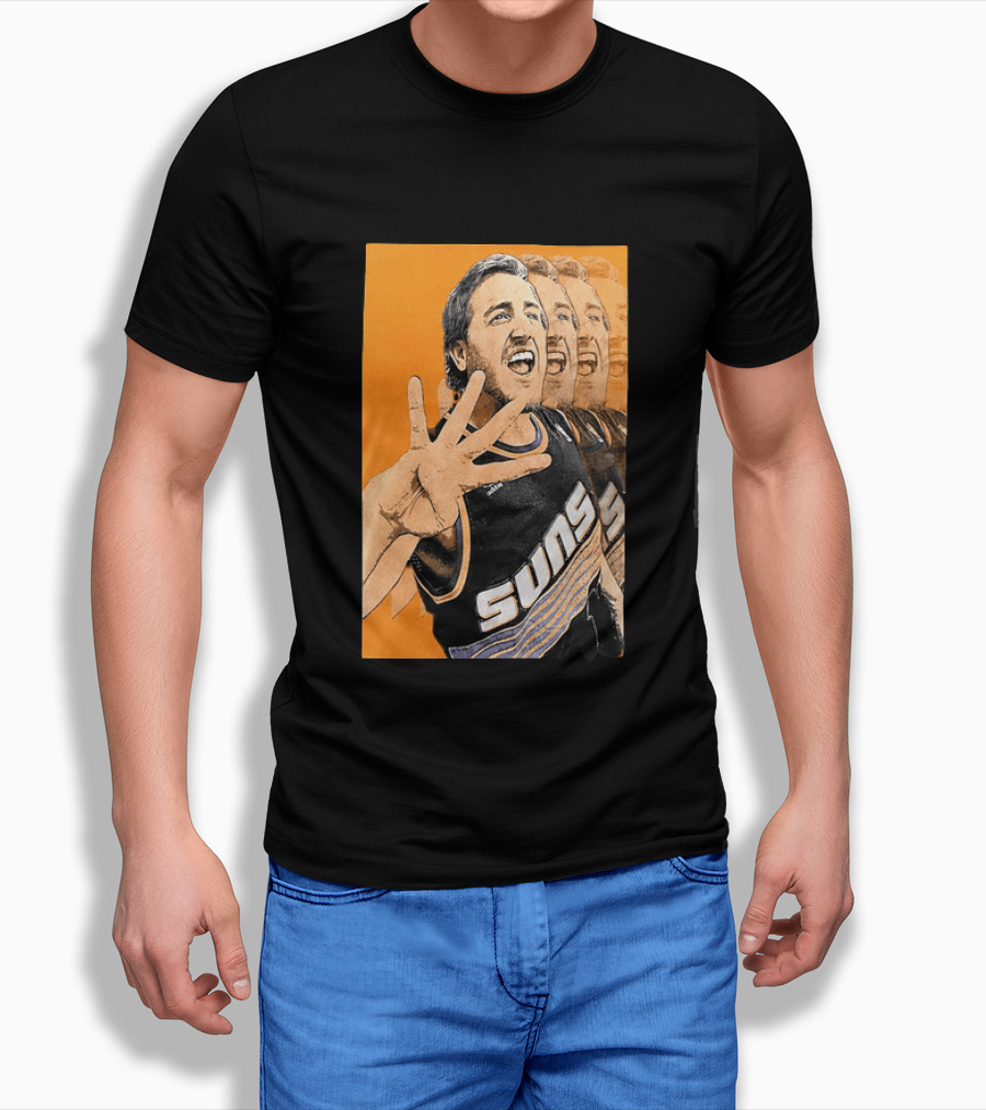 Phoenix Basketball Suns In 4 Fan Celebration T-Shirt