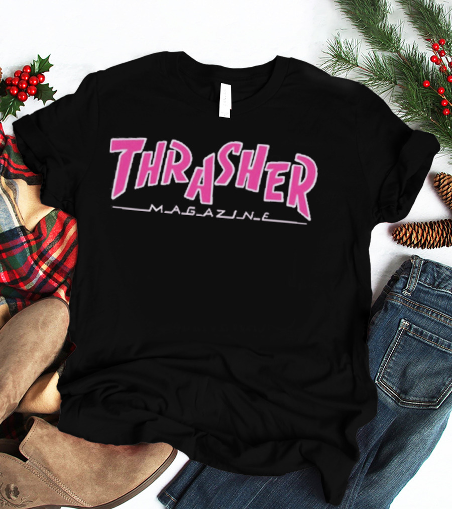 Thrasher Magazine Parra Edition Pink T-Shirt