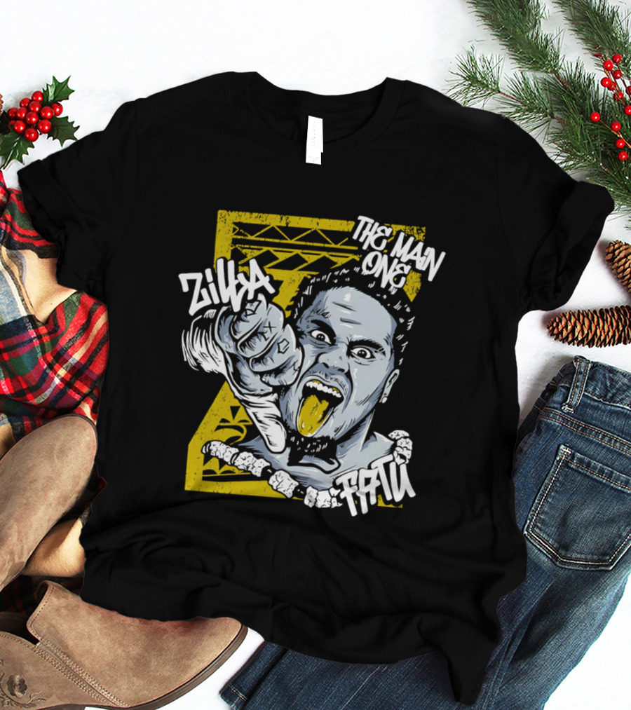 Zilla The Man One Fatu Samoan Spike T-Shirt