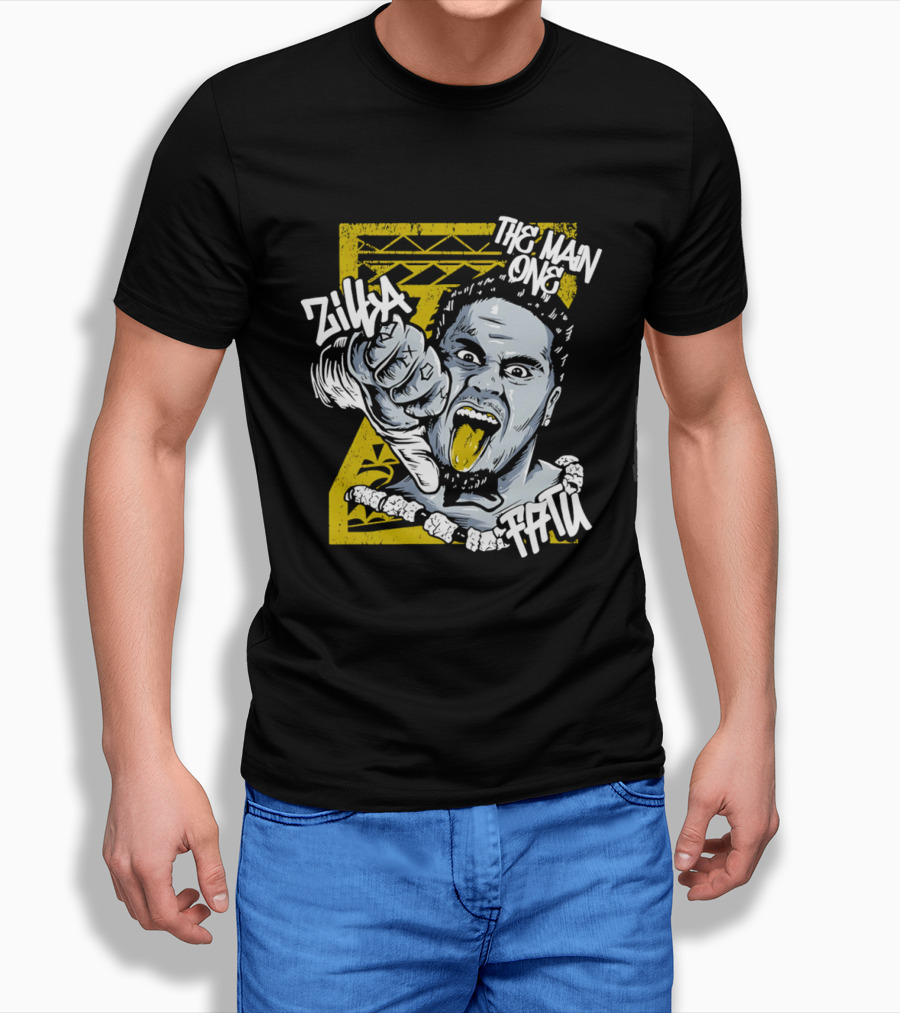 Zilla The Man One Fatu Samoan Spike T-Shirt