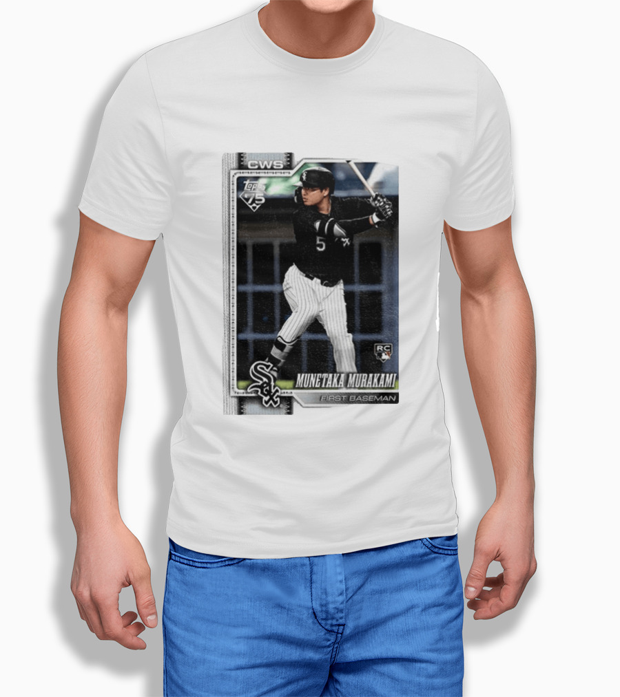 2026 Topps Series 2 Baseball Rookie Card Munetaka Murakami #503 RC First Baseman CWS T-Shirt