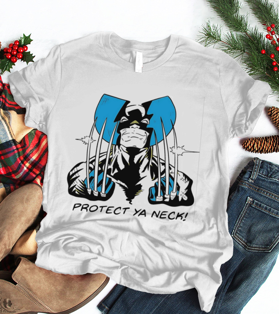 Wolverine Protect Ya Neck Iconic Marvel Comic T-Shirt