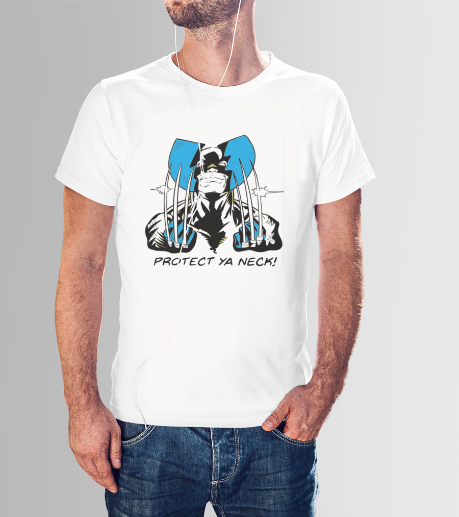 Wolverine Protect Ya Neck Iconic Marvel Comic T-Shirt