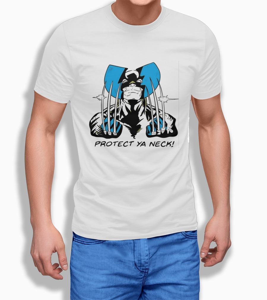 Wolverine Protect Ya Neck Iconic Marvel Comic T-Shirt