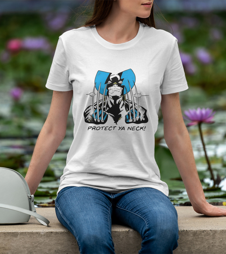 Wolverine Protect Ya Neck Iconic Marvel Comic T-Shirt