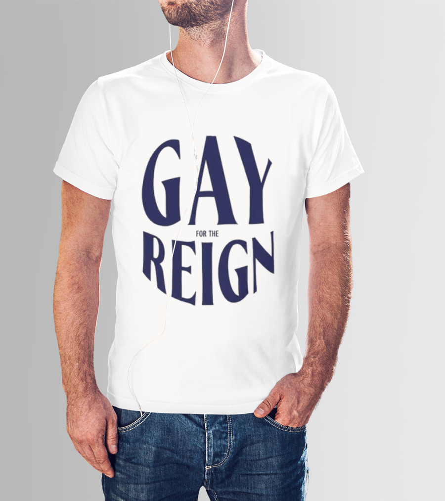 Reign FC Wildfang Pride Gay For The Reign T-Shirt