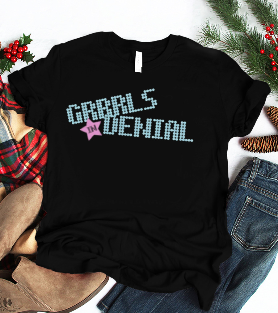 Grrrls Denial Grrrl Gang Mille Denials Star T-Shirt