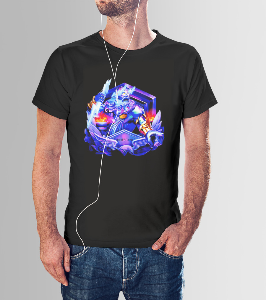 Call Of Duty Iridescent Rank Lightning Warrior T-Shirt