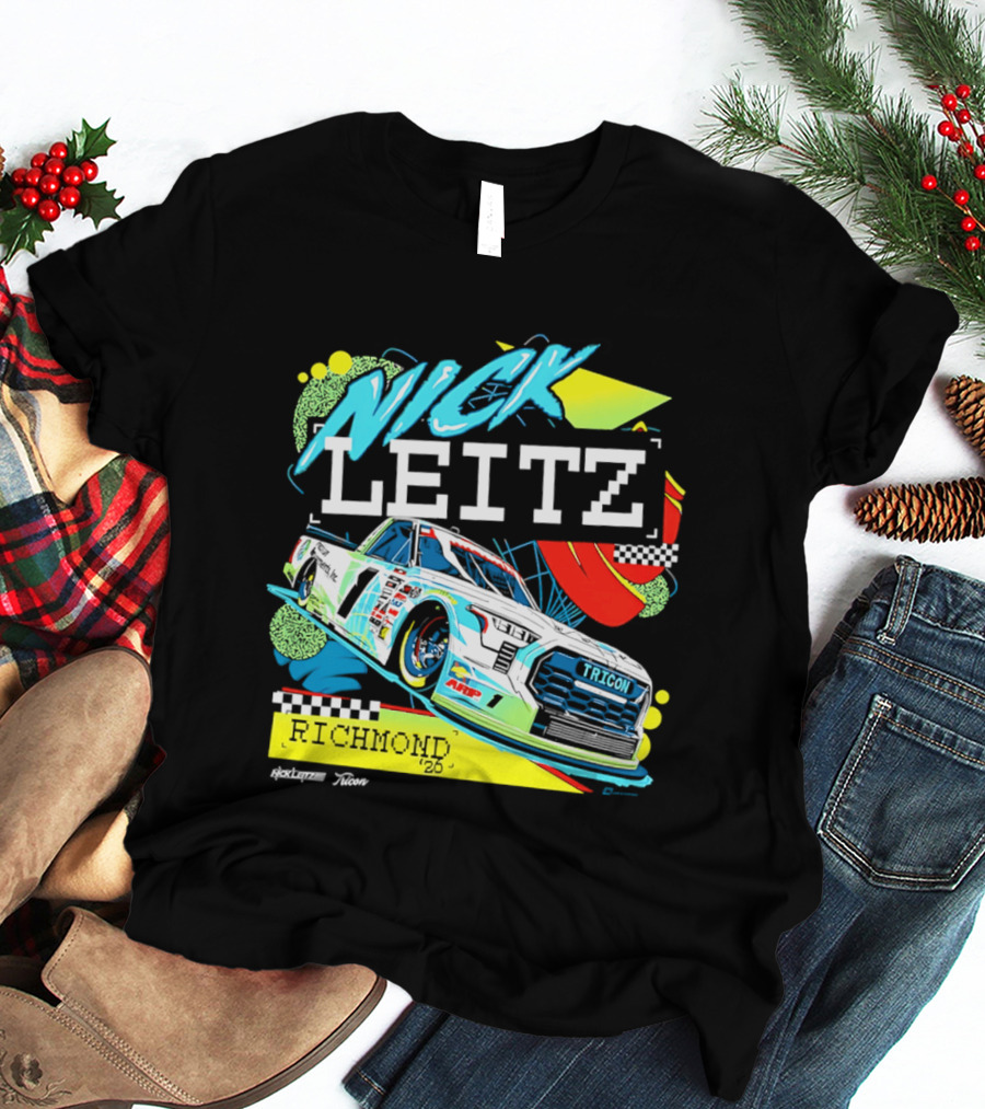 Nick Leitz Richmond NC Tricon Truck Series 2026 Racing T-Shirt