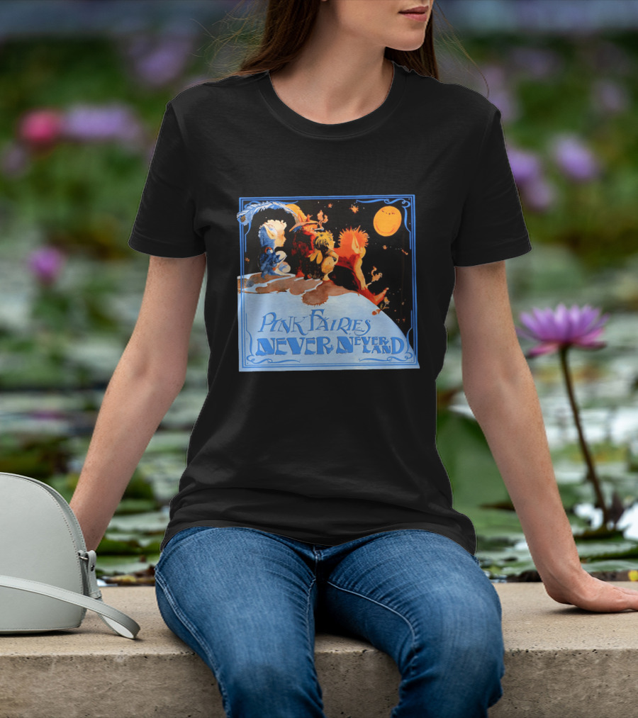 Pink Fairies Never Never Land Vintage Fantasy T-Shirt