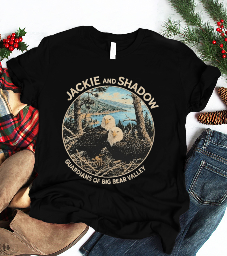 Jackie And Shadow Guardians Of Big Bear Valley T-Shirt