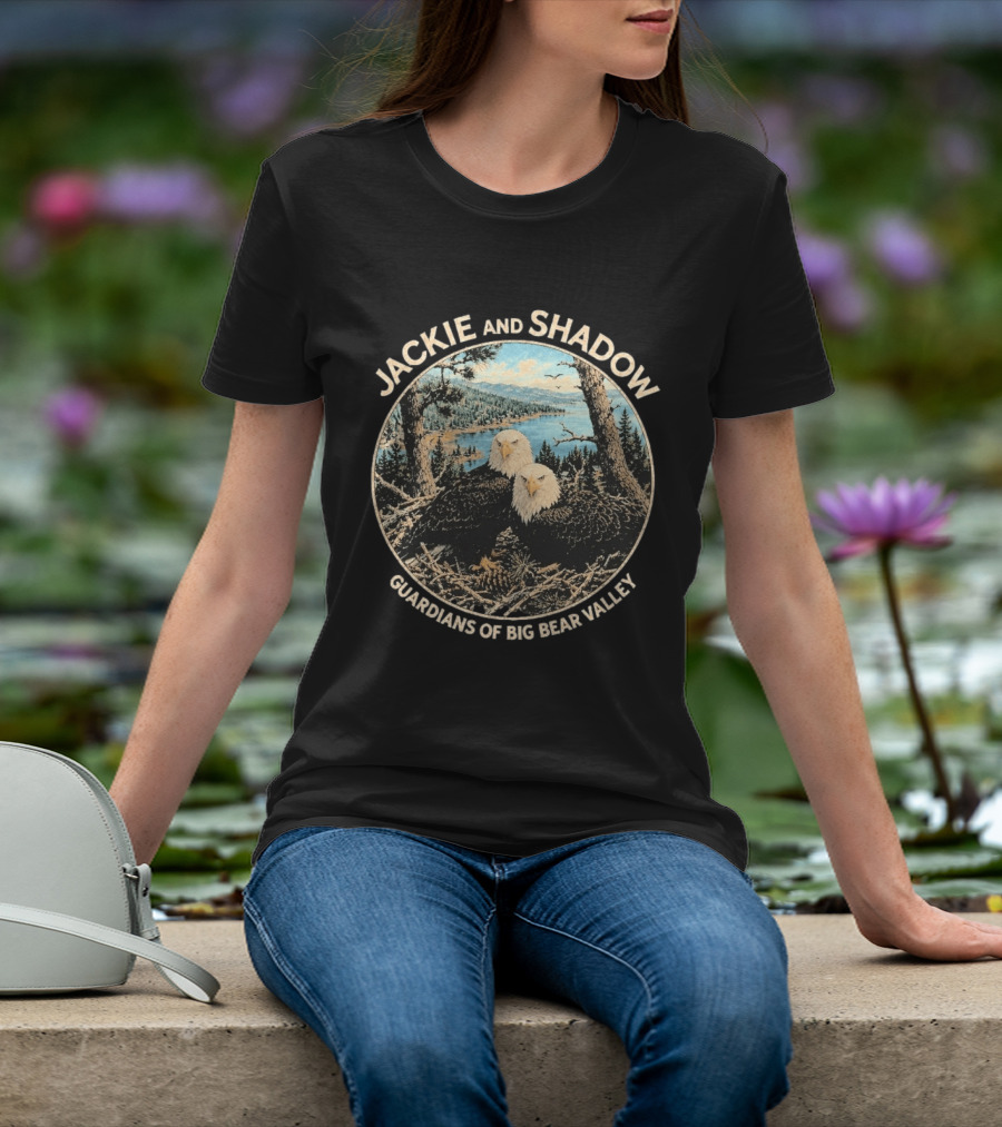 Jackie And Shadow Guardians Of Big Bear Valley T-Shirt