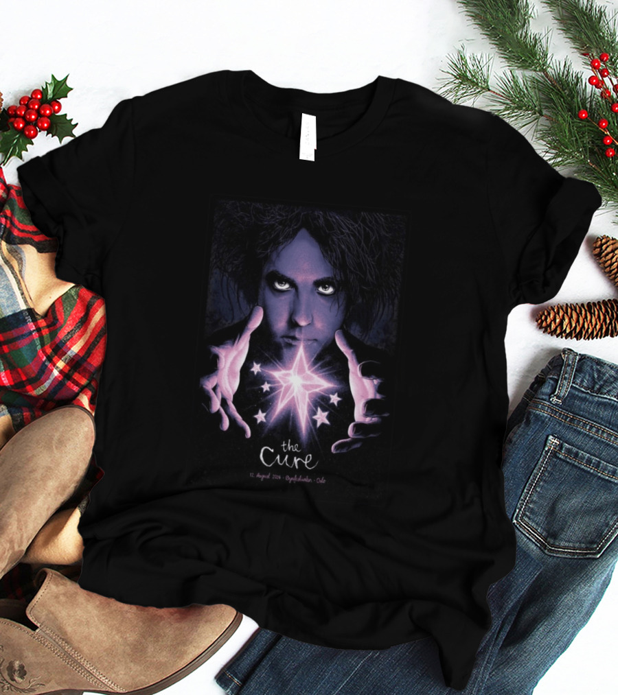 The Cure 12 August 2026 Oslo Enchanting Starry Night T-Shirt