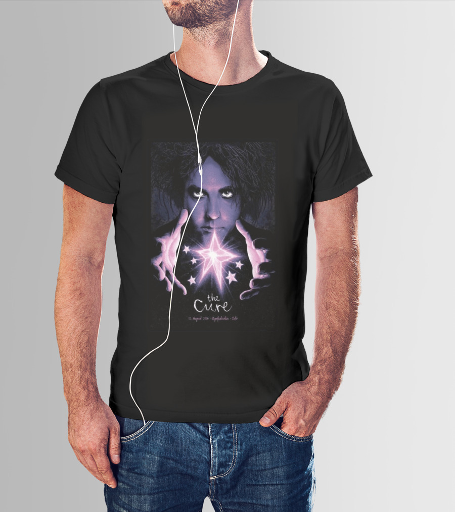 The Cure 12 August 2026 Oslo Enchanting Starry Night T-Shirt