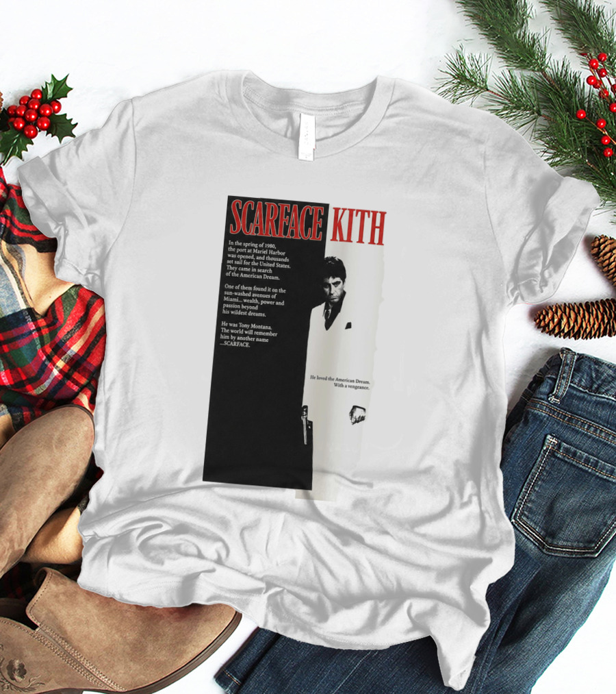 Scarface Kith Tony Montana American Dream 1980 T-Shirt