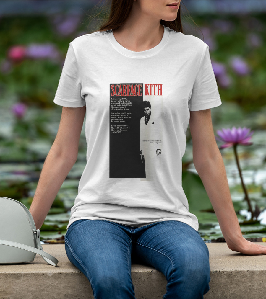 Scarface Kith Tony Montana American Dream 1980 T-Shirt