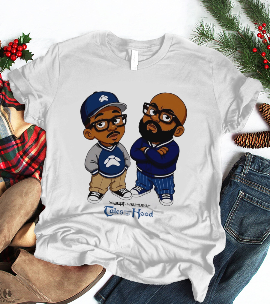 Kurupt DJ Battlecat Tales From My Hood Characters T-Shirt