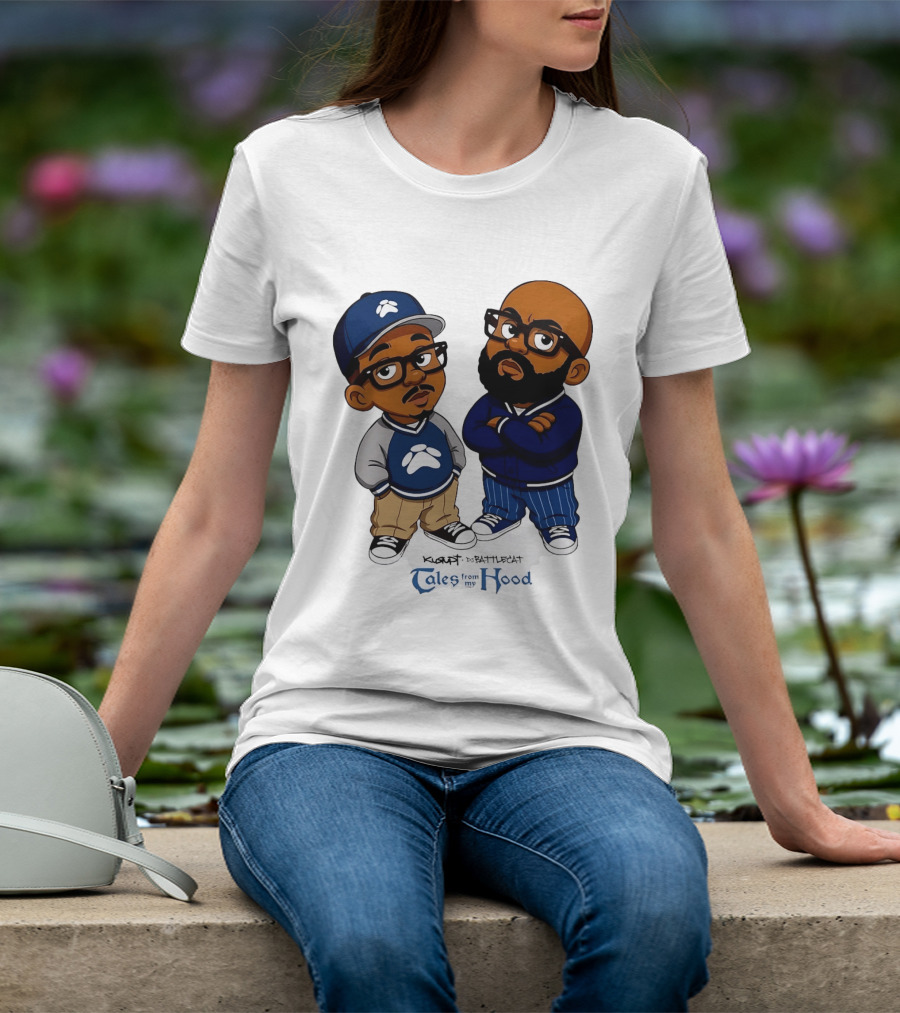Kurupt DJ Battlecat Tales From My Hood Characters T-Shirt
