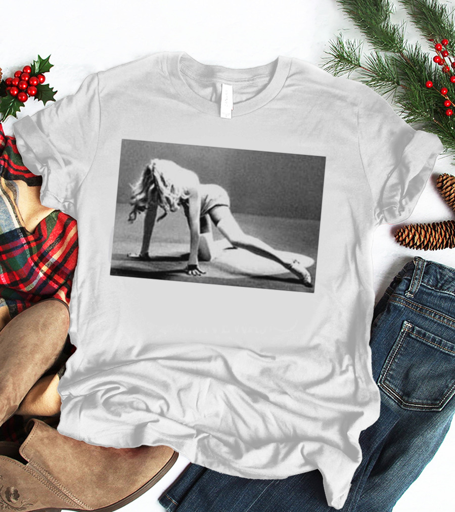 Madonna Confessions II Dance Floor Iconic Pose Black And White T-Shirt