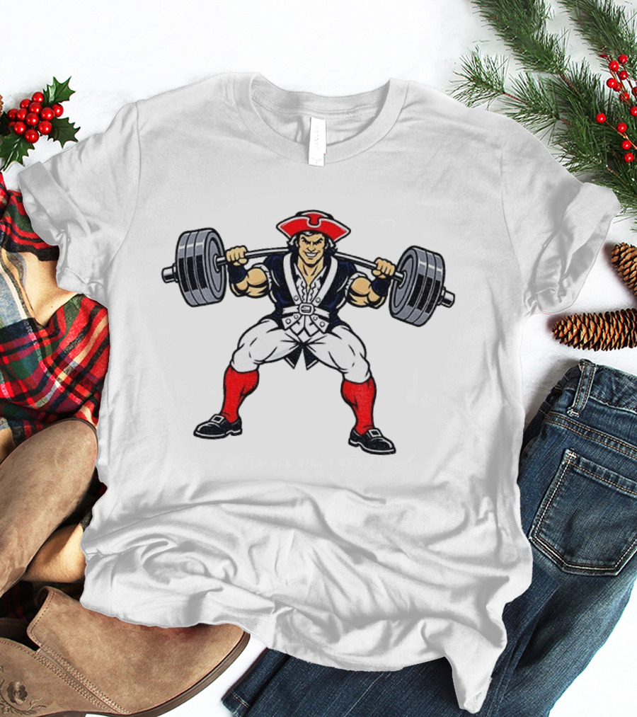 New England Patriots Weightlifting T-Shirt
