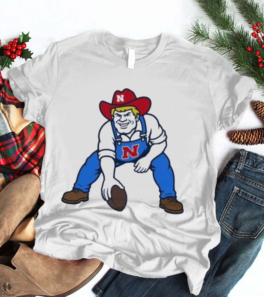 Herbie Husker Nebraska Cornhuskers Iconic Football T-Shirt