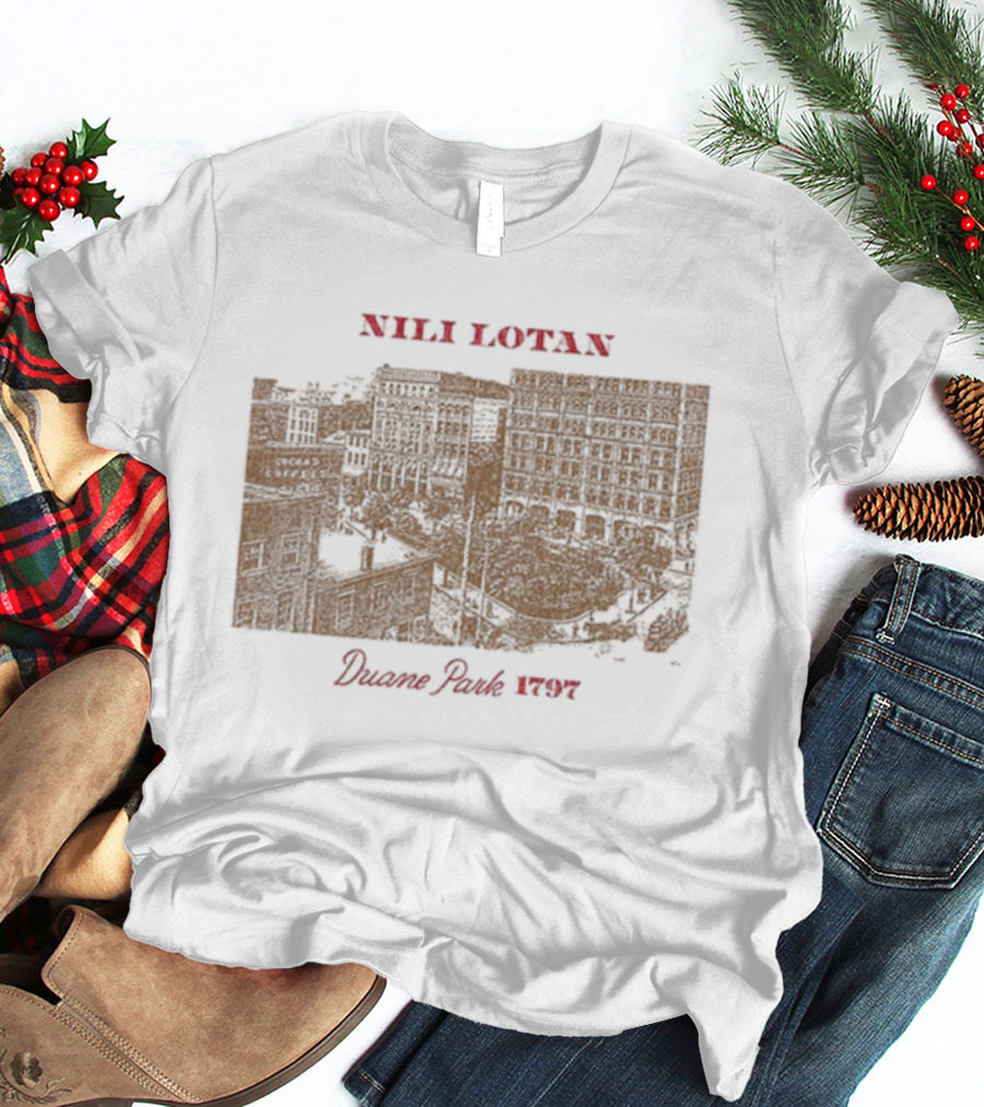Nili Lotan Duane Park 1797 Architecture Scene T-Shirt