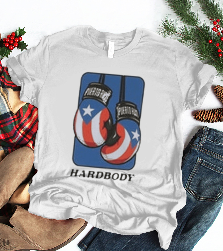 Passportal Hardbody Puerto Rican Boxing Gloves T-Shirt