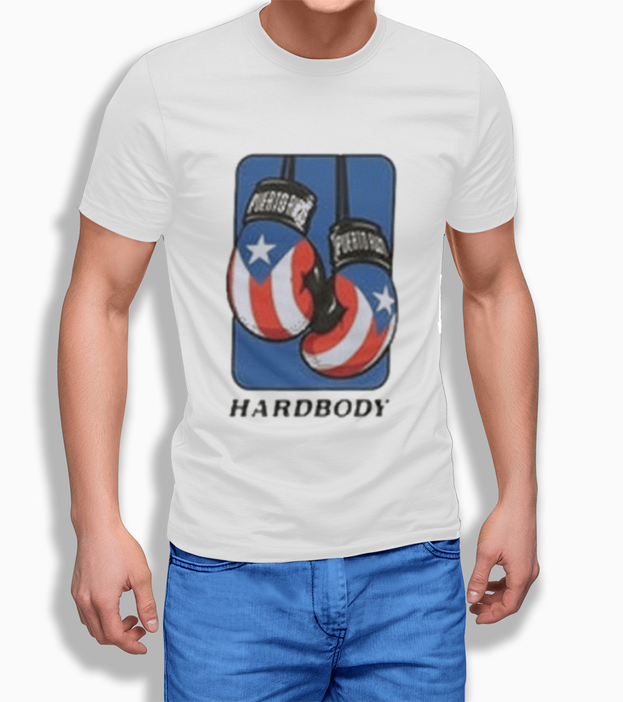 Passportal Hardbody Puerto Rican Boxing Gloves T-Shirt