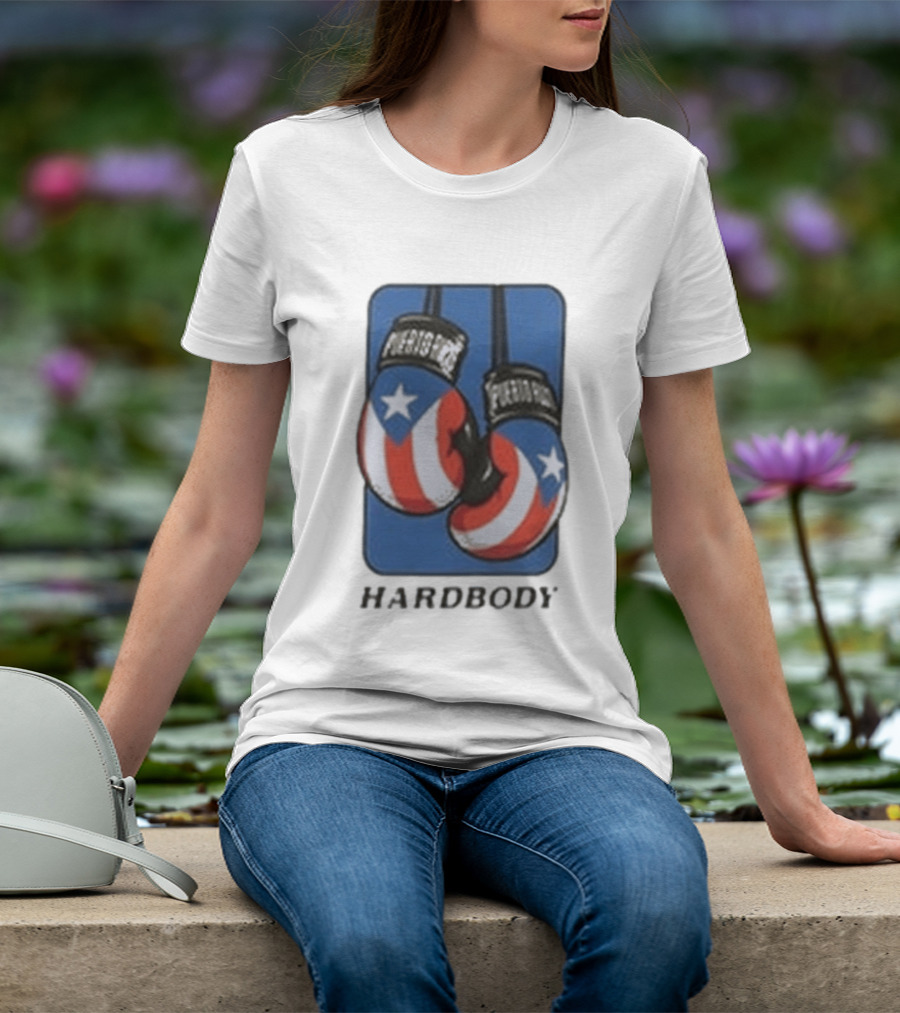 Passportal Hardbody Puerto Rican Boxing Gloves T-Shirt