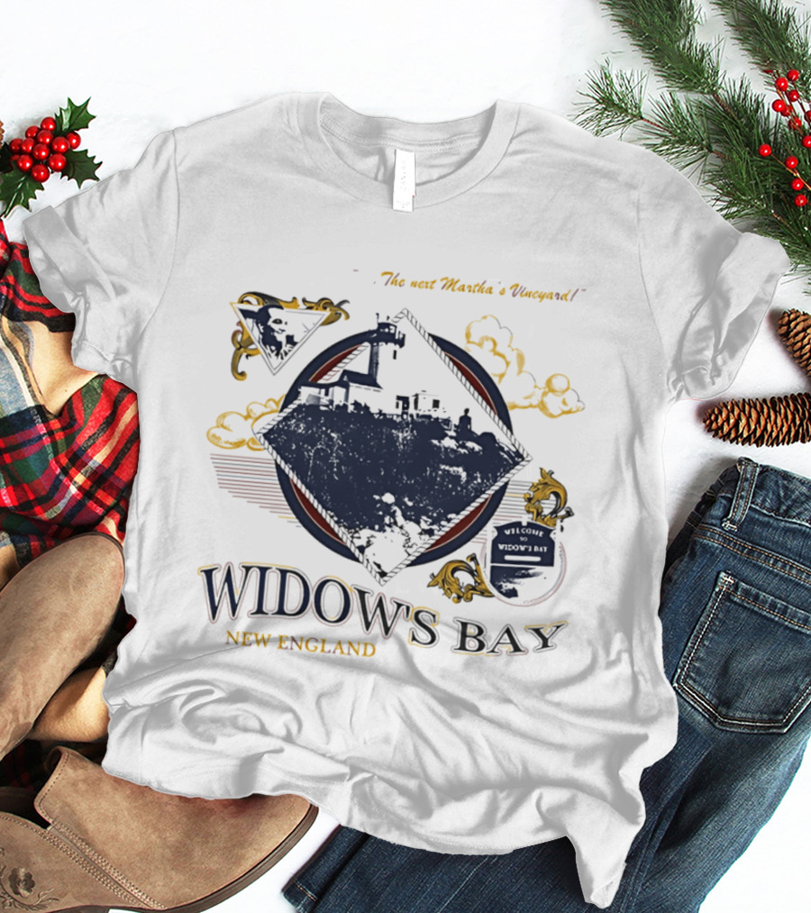 Widow's Bay New England The Next Maine's Vineyard Mysterious Island T-Shirt