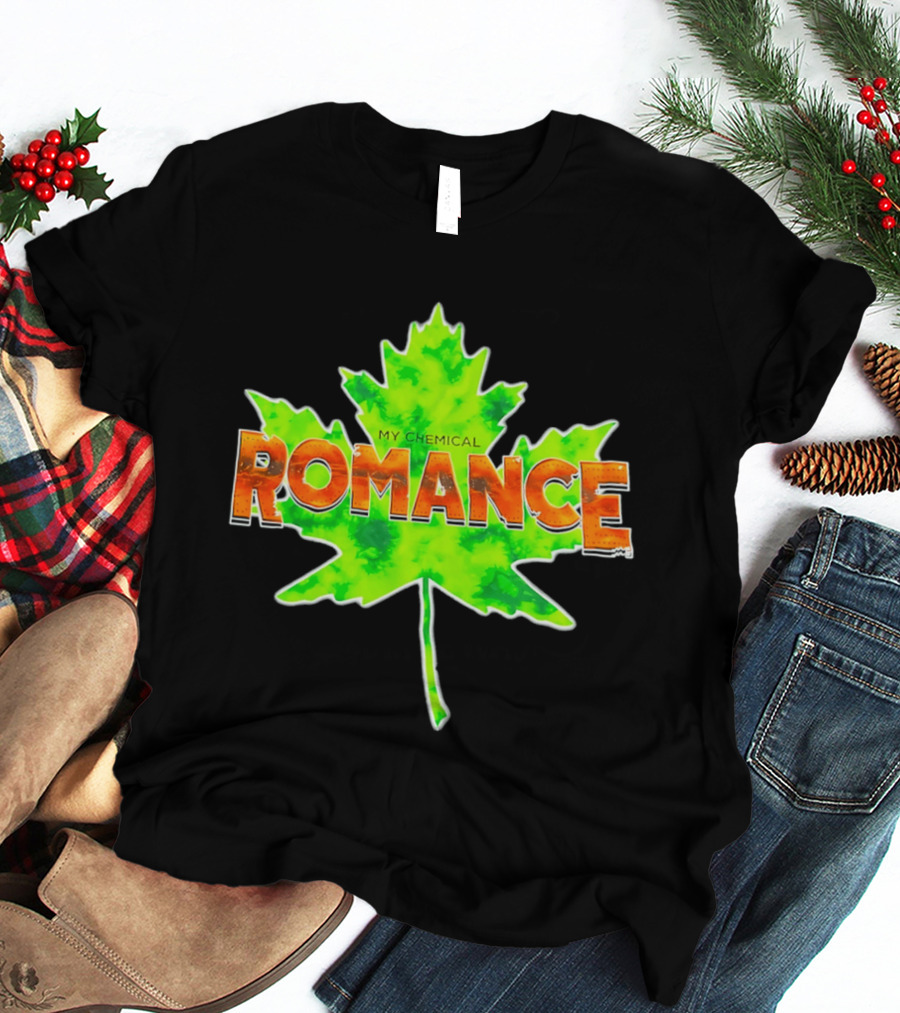 My Chemical Romance Maple Leaf Bright T-Shirt